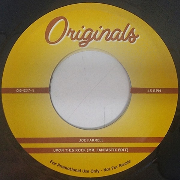 Joe Farrell / Artifacts / Upon This Rock (Mr. Fantastic Edit) / Whassup Now Muthafucka? (Dirty/Bonus Beats)