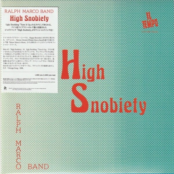 Ralph Marco Band / High Snobiety