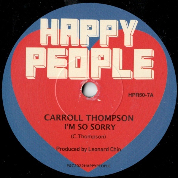 Carroll Thompson  / I'm So Sorry