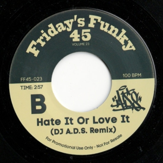 DJ A.D.S. / 93 Til Inifity / Love It Or Hate It Remixes | Hip Hop