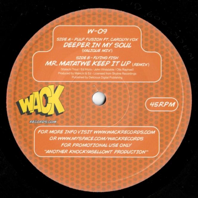 Pulp Fusion Ft. Carolyn Vox / Flying Fish / Deeper In My Soul / Mr. Matatwe Keep It Up