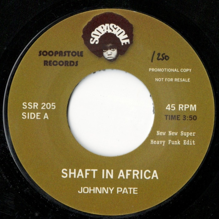 Johnny Pate/Bobby Womack / Soopastole Edits Volume 5