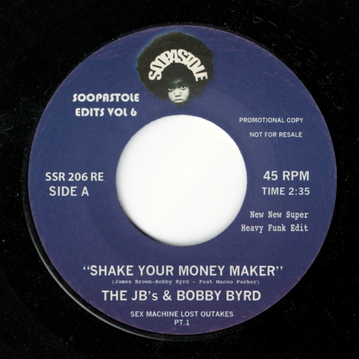 The JB's/Bobby Byrd / Soopastole Edits Vol 6
