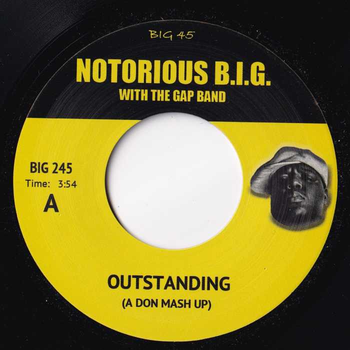 Notorious B.I.G. / MF Doom / Outstanding?( A Don Mash Up )/ The Next Supervillian?( A Don Mash Up )