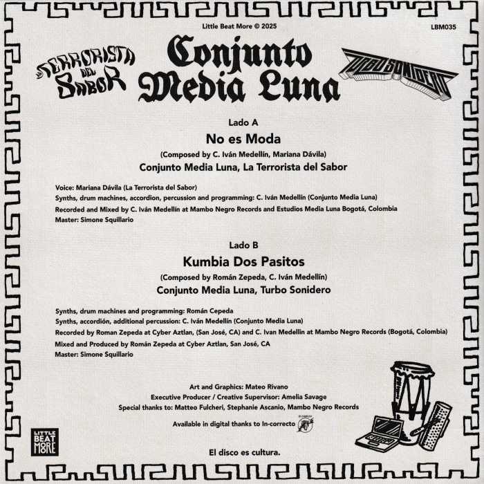 Conjunto Media Luna / La Terrorista del Sabor / Turbo Sonidero / No es Moda /Dos Pasitos