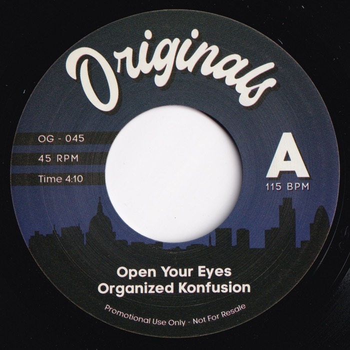 Organized Konfusion /Herbie Hancock / Open Your Eyes /Chameleon  (Matman 45 Edit)