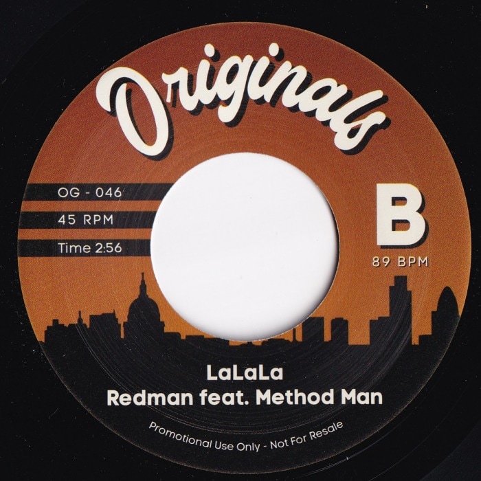 新品2枚セット Redman feat. Method Man / LaLaLa Betty Chung /Redman feat. Method Man / Bang Bang - Jim Sharp Edit