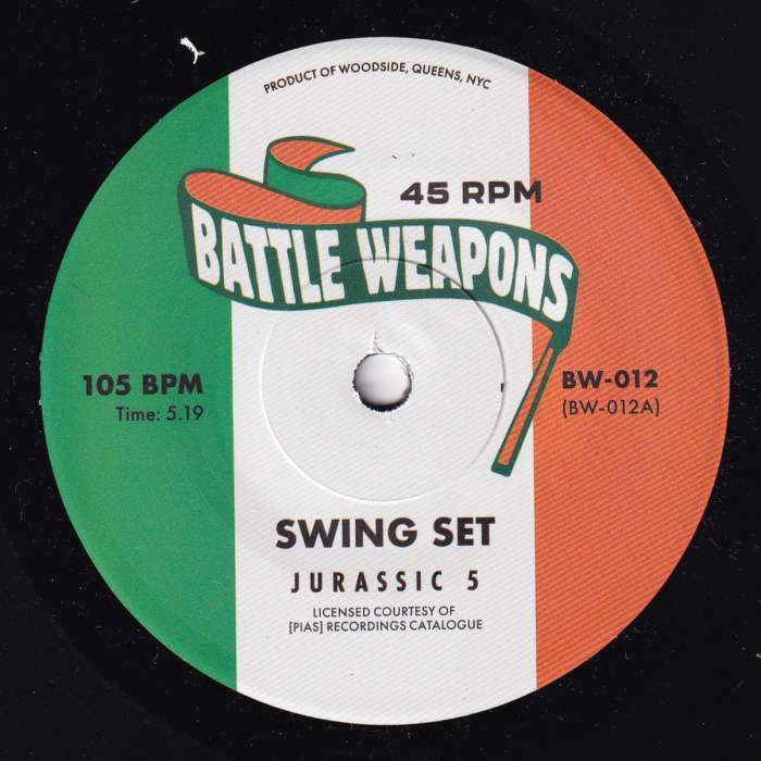 Jurassic 5 /Smoove /  Swing Set /Big Love