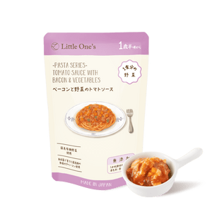 ベーコンと野菜のトマトソース(1歳半頃から)