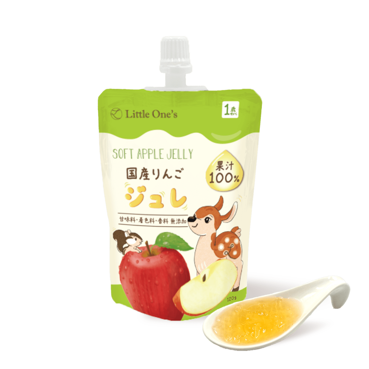 果汁100% 国産りんごジュレ