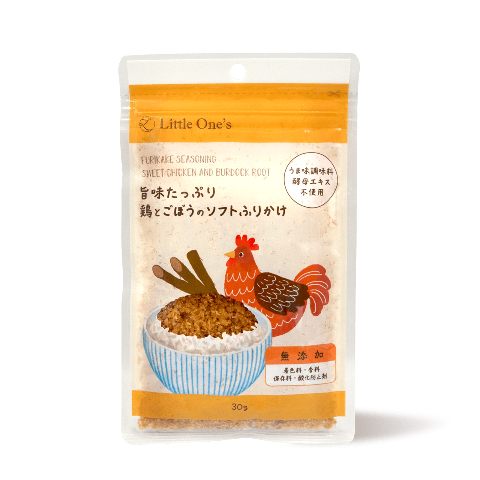 旨味たっぷり鶏とごぼうのソフトふりかけ