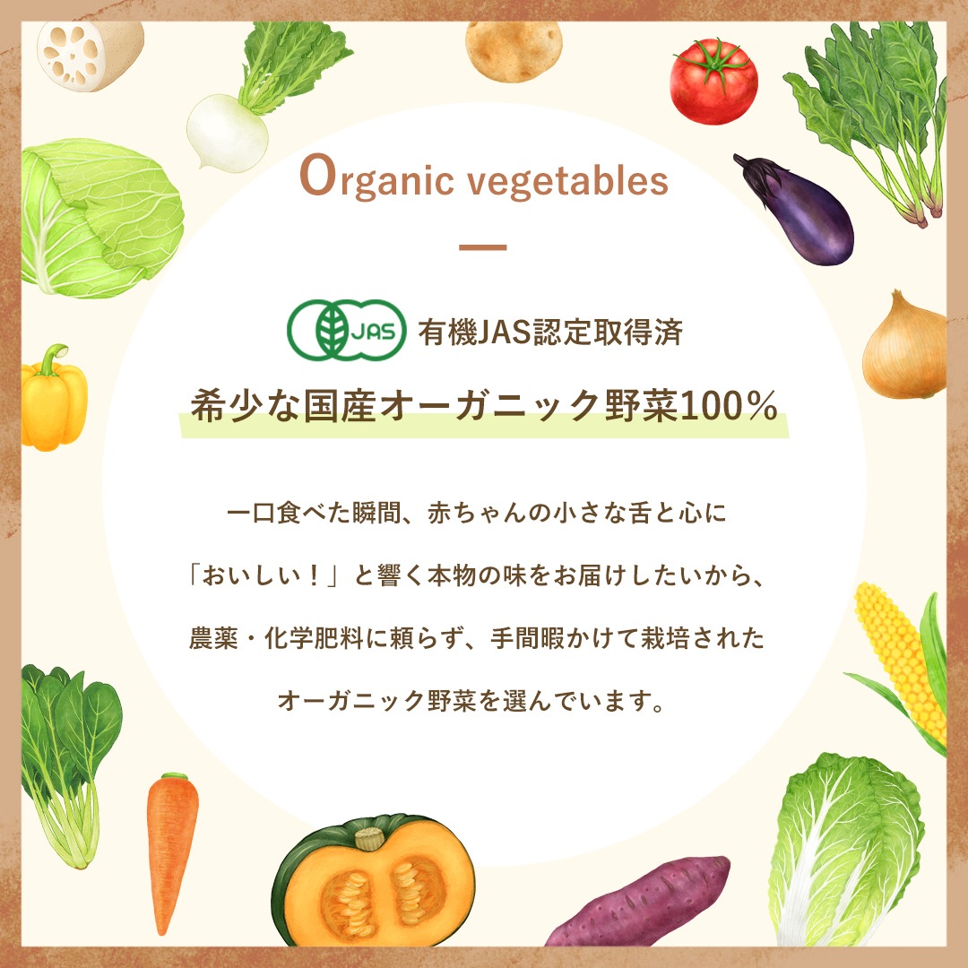 有機かぼちゃピューレ(全月齢）