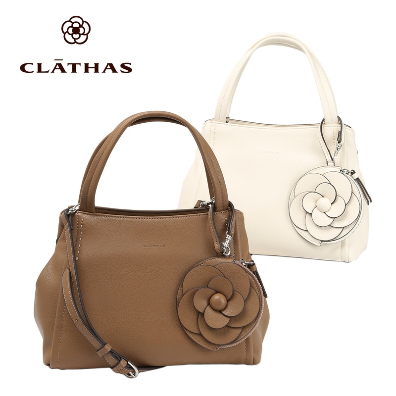 CLATHAS クレイサス ハンドバッグ デュランス 花ポーチ 189471