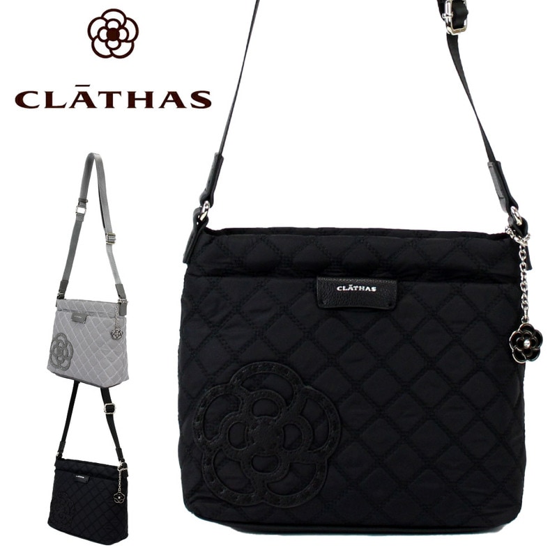 クレイサス CLATHAS ショルダーバッグ 花柄バッグ レディース ブランド 斜め掛け 肩掛け ミディアム 軽量 キルティング 189555 正規代理店