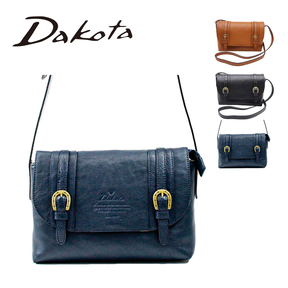 ダコタ ショルダーバッグ かぶせ レディース 牛革 本革 レザー 旅行 日本製 Dakota キューブ 1030305