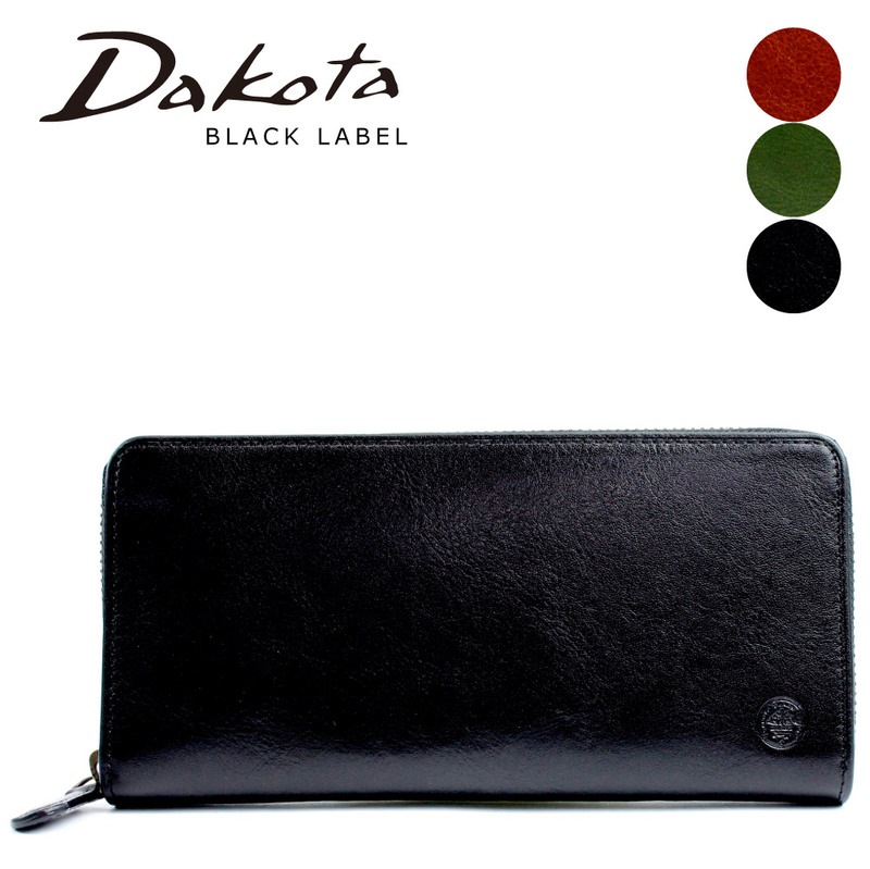 Dakota BLACK LABEL ダコタ ブラックレーベル 長財布 エティカ 財布 ラウンドファスナー メンズ ブランド 本革 レザー 牛革 革 0620313 0620323