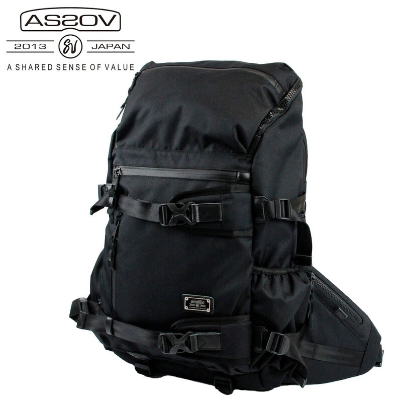 SALE 30% OFF アッソブ リュック バック パック バックパック リュックサック PC収納 A4 assov as2ov メンズ 背面 ジップ ブランド 大容量 061409
