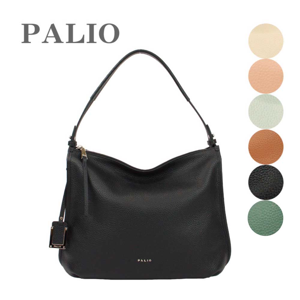 PALIO ショルダーバッグ斜めがけ 大きめトートバッグ  2way 可愛い本革レザーバッグ PA-072