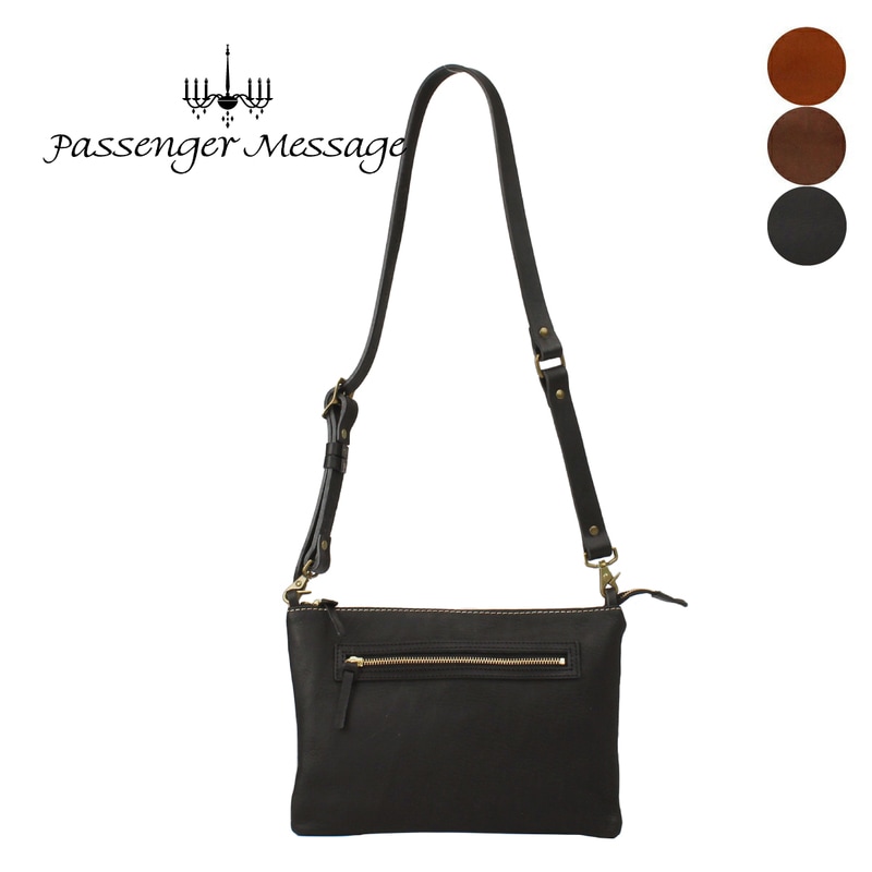 Passenger Message】 パッセンジャーメッセージ ショルダーバッグ