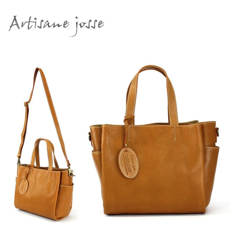 Artisane josse アルティザンヌ・ジョゼ ハンドバッグ 2way ショルダーバッグ レディース 斜めがけ 大人 レディース ブランド 大容量 バッグ Mello メロ ファブリック 910-aj-1d115