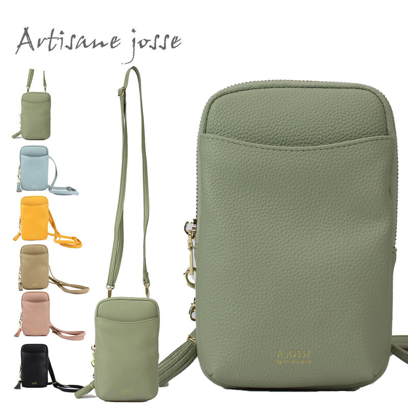 Artisane josse アルチザンヌ・ジョゼ  Petit LuLu プティルル L字スマホショルダー 958-aj-4k008