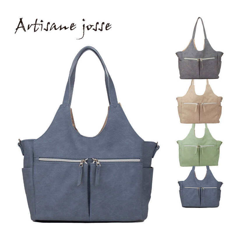 Artisane josse アルチザンヌ・ジョゼ トートバッグ レディース 2way a4 通勤 通学 軽量 大容量 ブランド 多収納 合皮 Poche ポッシュ 962-aj-5da002