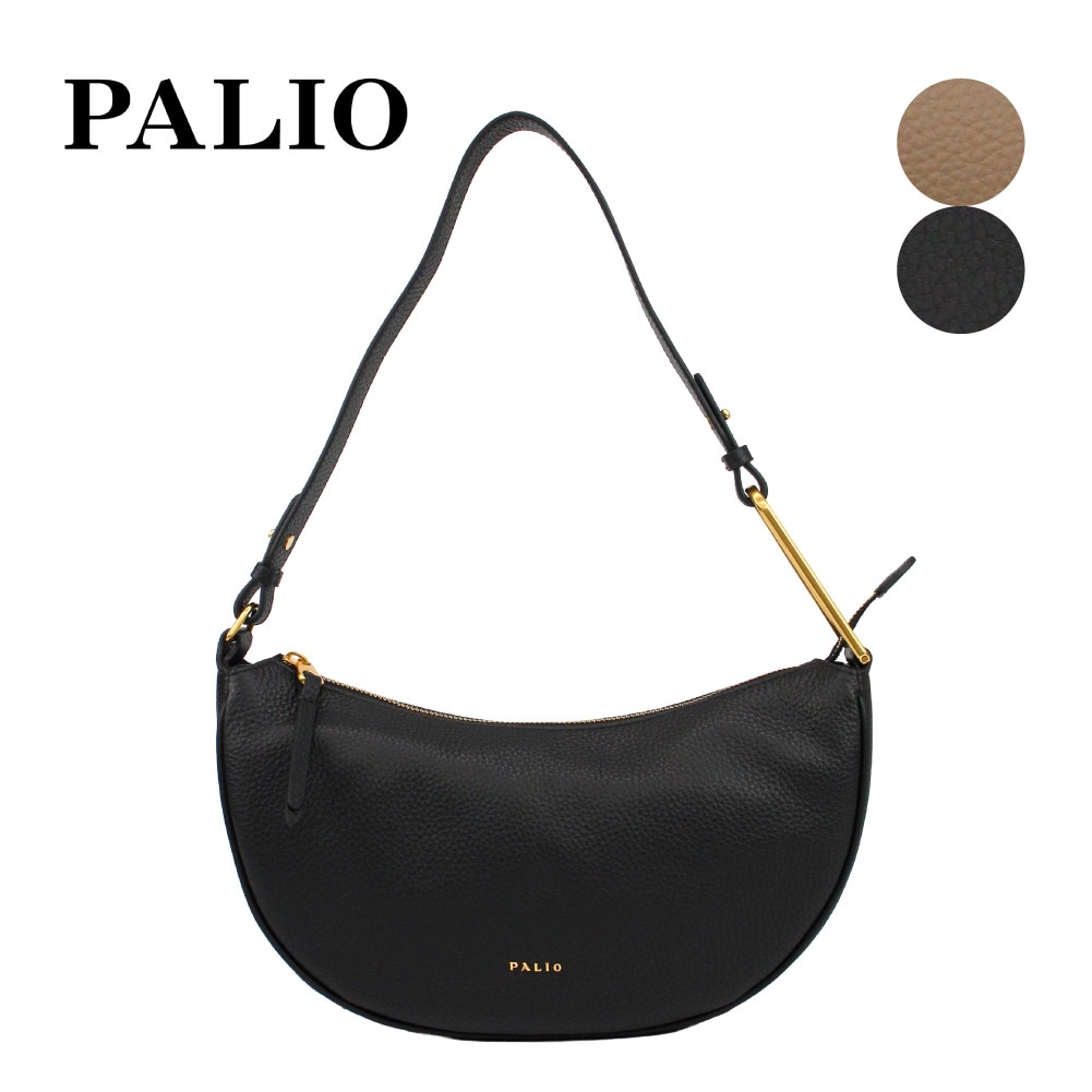 PALIO Lunetta ショルダーバッグ レディース レザー ハーフムーン 三日月 ハンドバッグ pa-254 12月5日発送分販売中