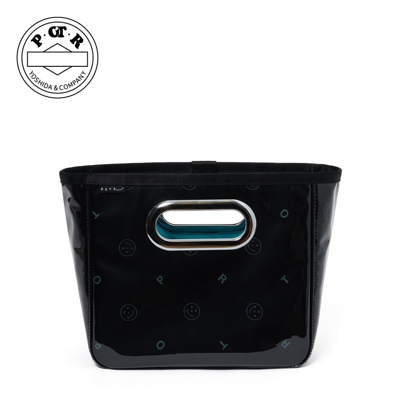 POTR グロス ハンドバッグミニ 993-15203 ミニバッグ 小さめ ハンドバッグ メンズ レディース 黒 軽量 ピー・オー・ティー・アール GLOSS