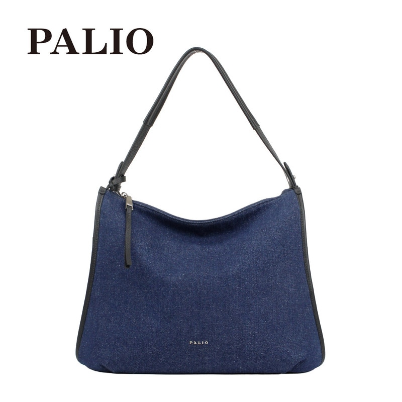 PALIO パリオ ショルダーバッグ デニムバッグ レディース ハンドバッグ レザー ブランド A4 肩掛け 斜め掛け 2wayバッグ カルテッラリーベロ 935-pan-008