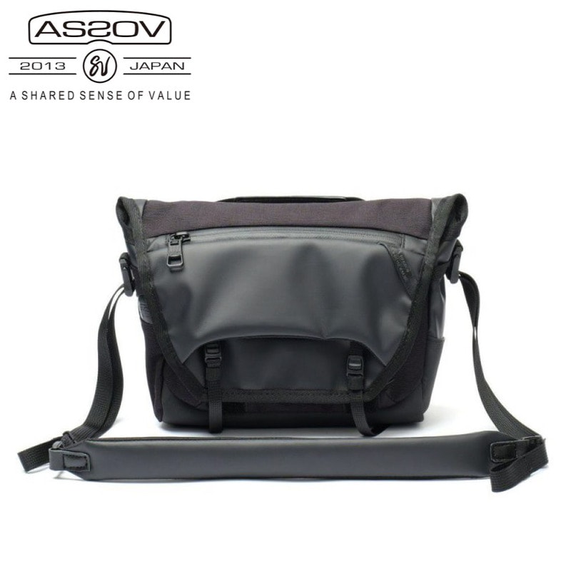AS2OV アッソブ トラベルバッグ ショルダーバッグ コンパクト メンズ レディース 軽量 BLEISURE TRAVEL SHOULDER ブレジャー 152556