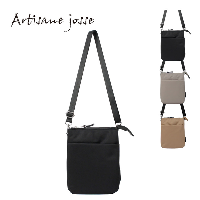 Artisane josse アルチザンヌ・ジョゼ ミニショルダー レディース ナイロン ポシェット ミニバッグ ショルダーバッグ 軽量バッグ ミニポシェット ブランド サブバッグ スット 962-AJ-6DA102