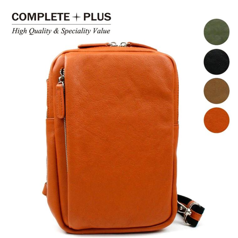 SALE 40% OFF COMPLETE PLUS コンプリートプラス ベーシック キップ牛革 ボディバッグ メンズ 910-cp-0m102