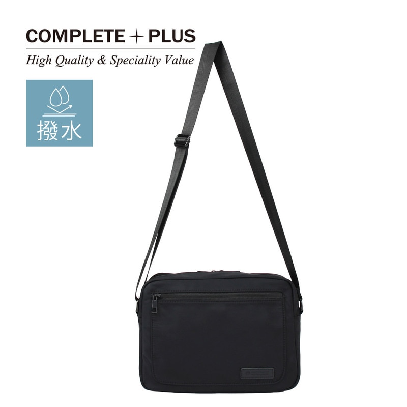 COMPLETE PLUS コンプリートプラス ショルダーバッグ メンズ アウトドア ユニセックス 撥水ナイロン ブランド 黒 旅行 リアン 951-cp-26js102