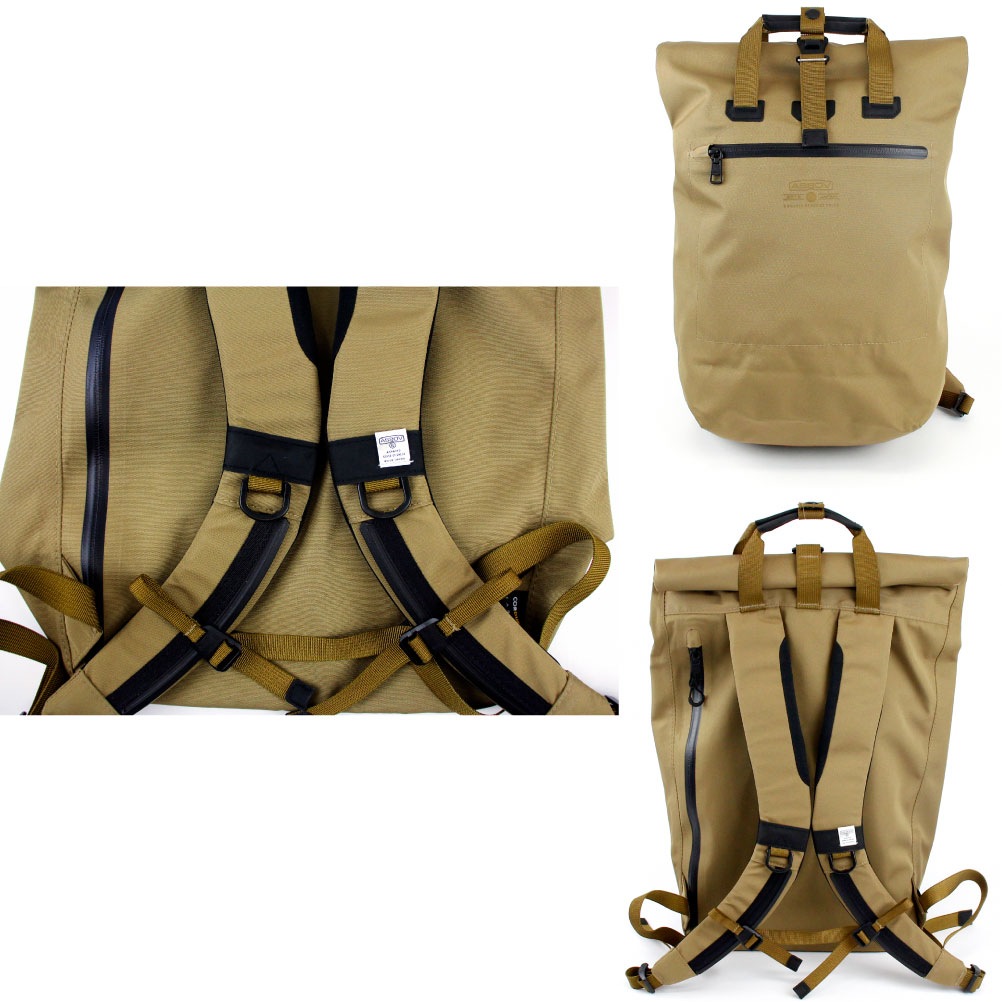 アッソブ リュック リュックサック 2WAY レディース メンズ 防水 ブランド 20L 通学 通勤 PC タブレット 大容量 止水ファスナー 雨に強い A4 ASSOV AS2OV 141605