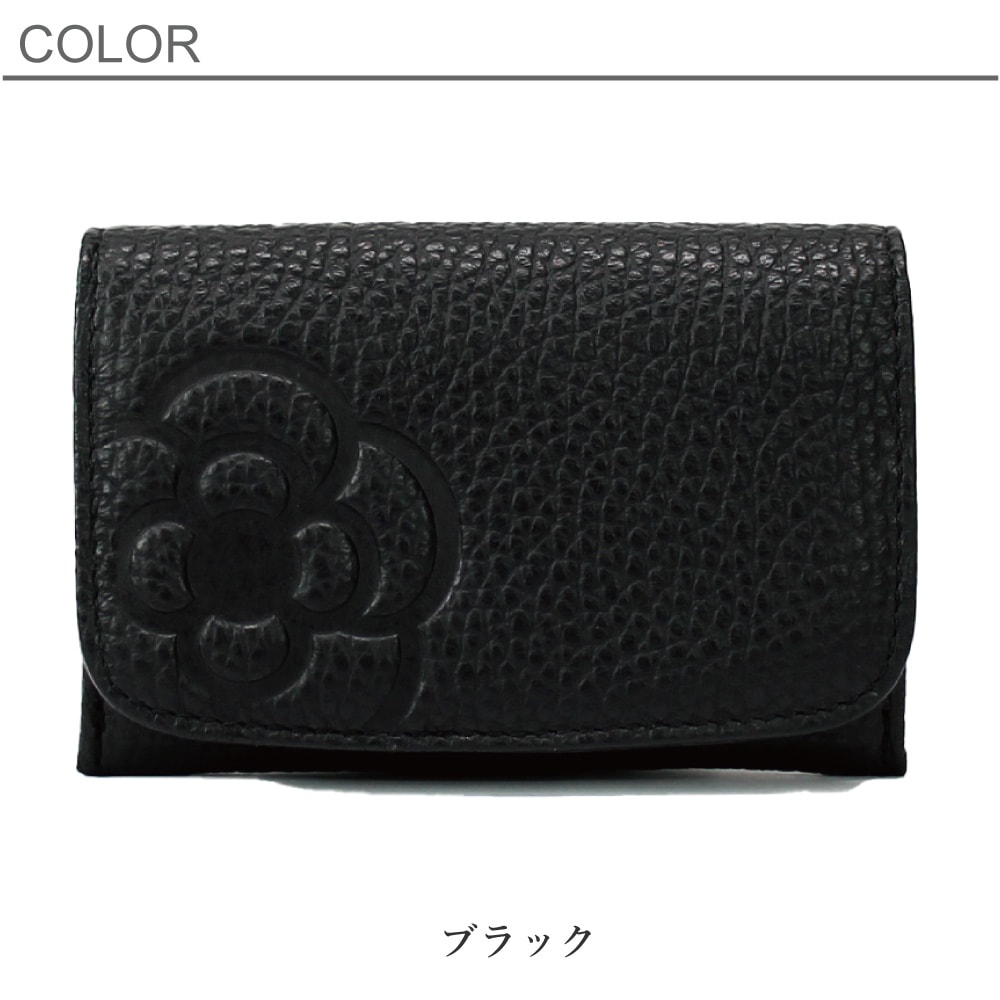 クレイサス CLATHAS 名刺入れ カードケース 定期入れ パスケースレディース ブランド オフィス 通勤 花柄 二つ折り 名刺ケース 190332