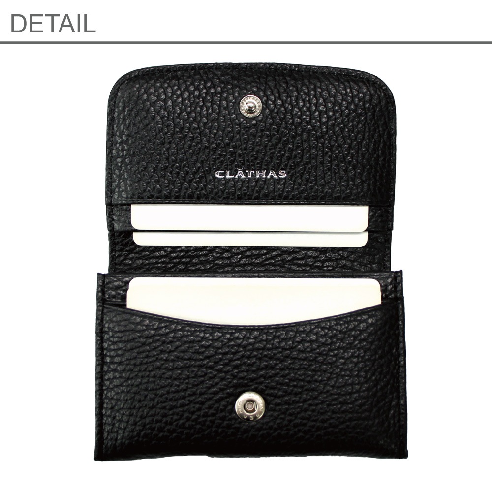 クレイサス CLATHAS 名刺入れ カードケース 定期入れ パスケースレディース ブランド オフィス 通勤 花柄 二つ折り 名刺ケース 190332