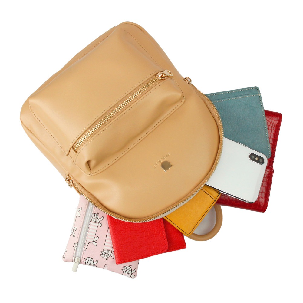 PAUL & JOE ACCESSOIRES ポール&ジョー アクセソワ リュック ミニリュック レディース 黒 ブランド 猫 ねこ ガーリー pja-b1166