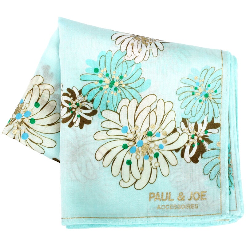 Jean Paul GAULTIER 花柄パターン ハンカチ
