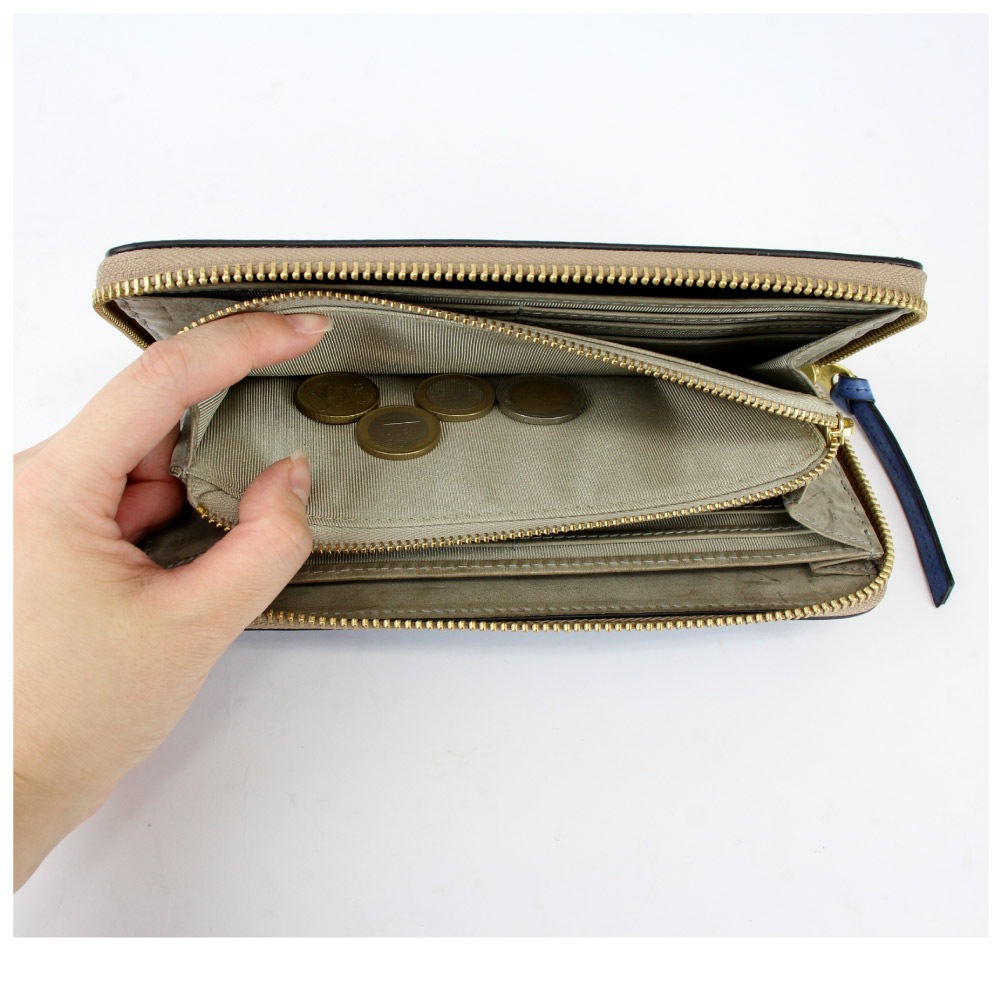 SALE 50% OFF Passenger Message パッセンジャーメッセージ ラウンド長財布 952-pm-3bg101