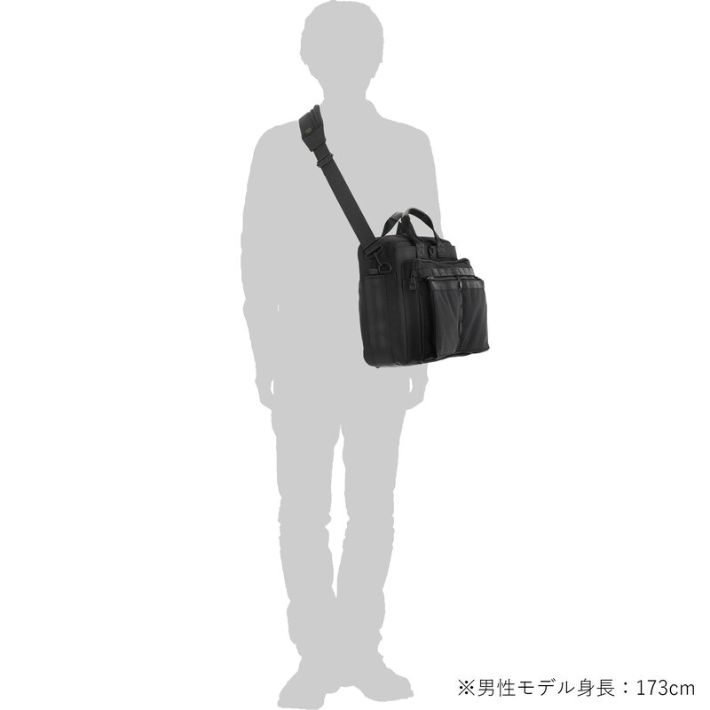 POTR スコープ オーソライズド ブリーフ 995-19550 ブリーフケース ビジネスバッグ B4サイズ 16inch PC対応 2wayバッグ 通勤 メンズ SCOPE AUTHORIZED BRIEF