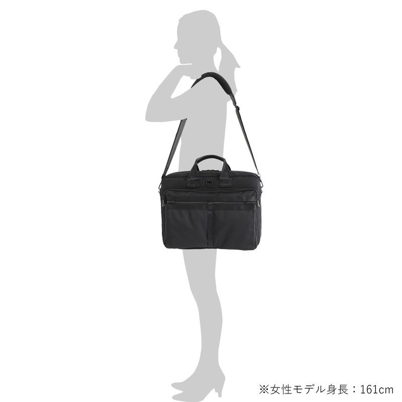 POTR スコープ オーソライズド ブリーフ 995-19550 ブリーフケース ビジネスバッグ B4サイズ 16inch PC対応 2wayバッグ 通勤 メンズ SCOPE AUTHORIZED BRIEF