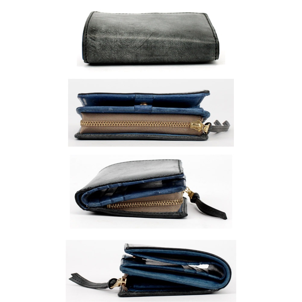 SALE 50% OFF Passenger Message パッセンジャーメッセージ 二つ折りハーフ財布 952-pm-3bg103