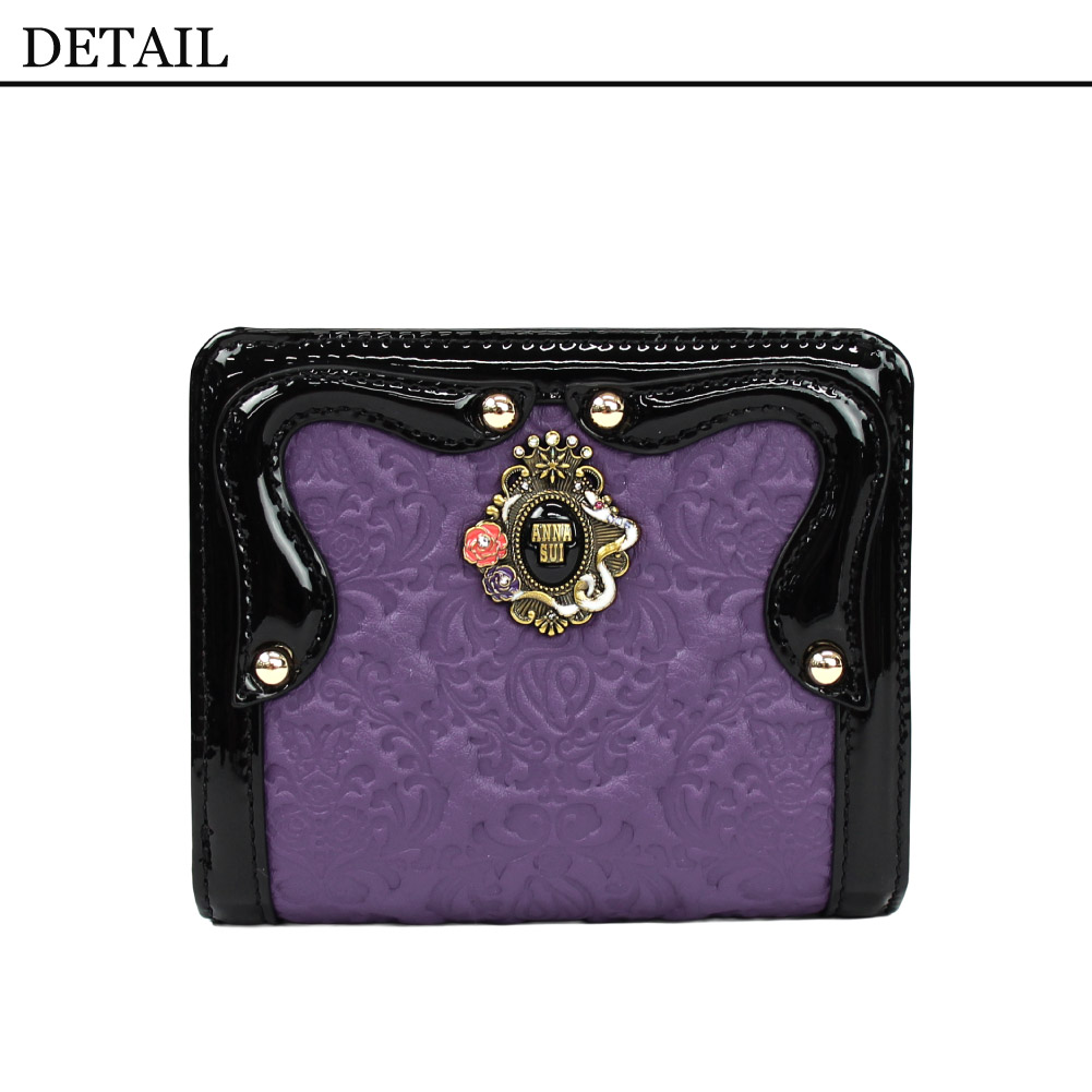ANNA SUI アナスイ 二つ折り財布 レディース 財布 二つ折 セルパン
