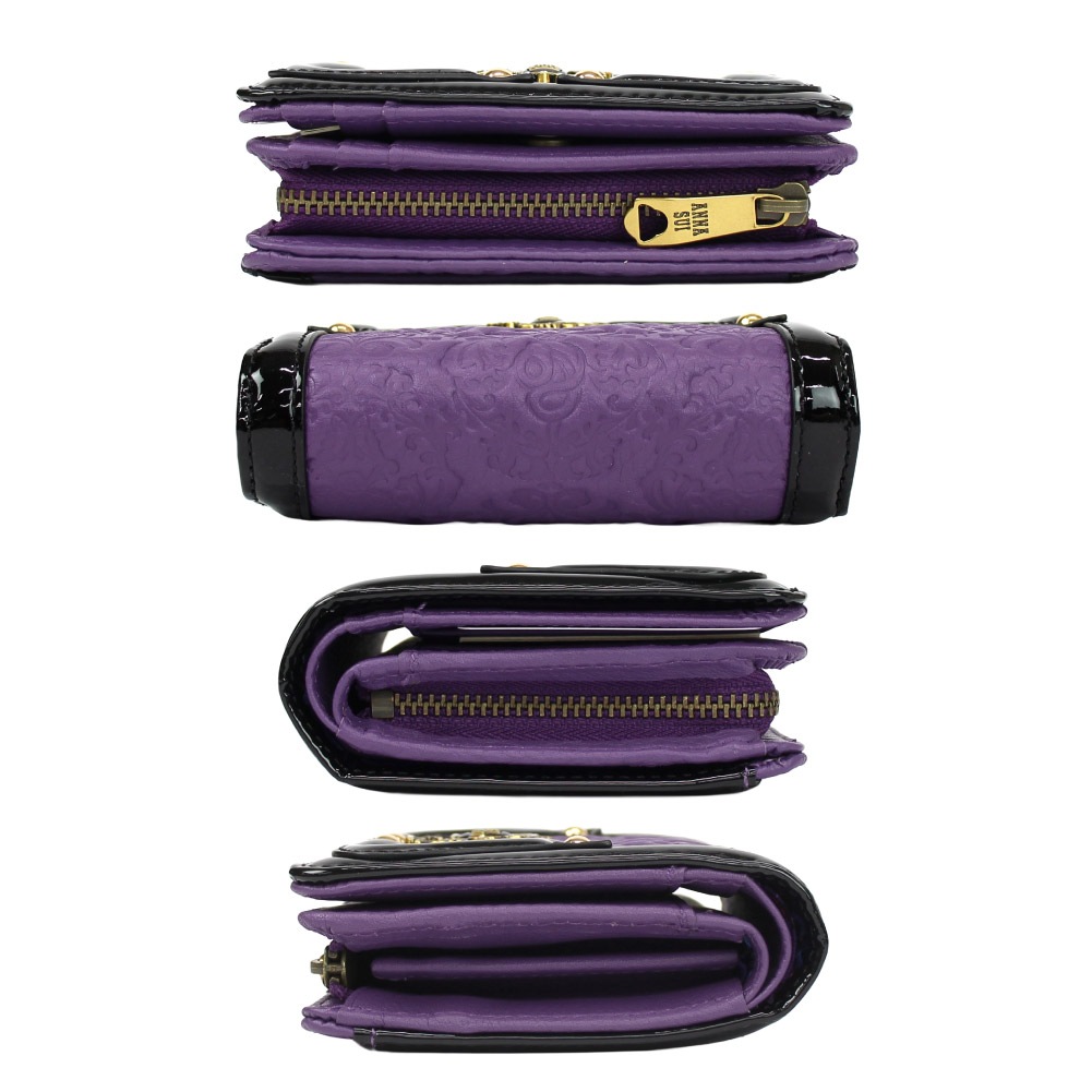 ANNA SUI アナスイ 二つ折り財布 レディース 財布 二つ折 セルパン