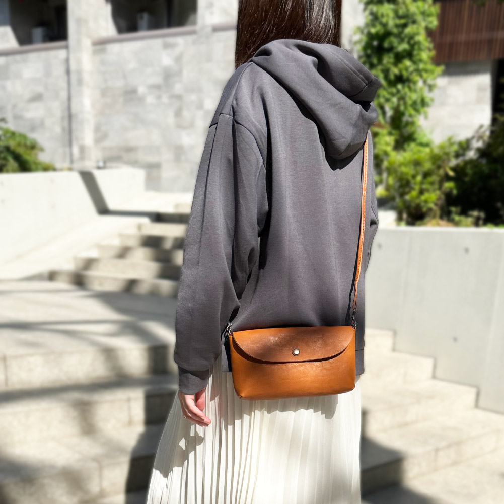 studio.s OLEA お財布ショルダー ウォレットショルダー お財布ポシェット 財布ショルダー 財布 ショルダー ショルダーバッグ レディース ブランド 本革 牛革 レザー 革 オリーブレザー 女性 斜め掛け 大人 日本製 国産