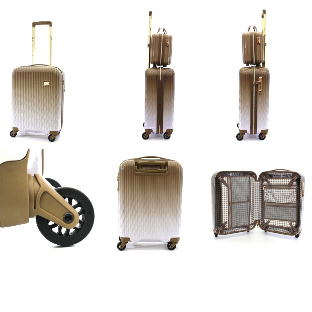 スーツケース レディース ルナルクス キャリーケース ジッパー 機内持ち込み かわいい 軽量 TSAロック LUNALUX 32L 1～3泊 LUN2116-48