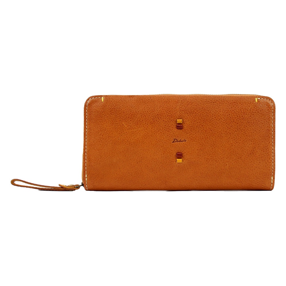 Dakota ダコタ 財布 レディース 長財布 ファスナー 大容量 レザー 本革 イタリアンレザー ラウンドファスナー ダコタの財布 ブランド  レッド ブラウン グリーン 赤 茶 緑 0031703
