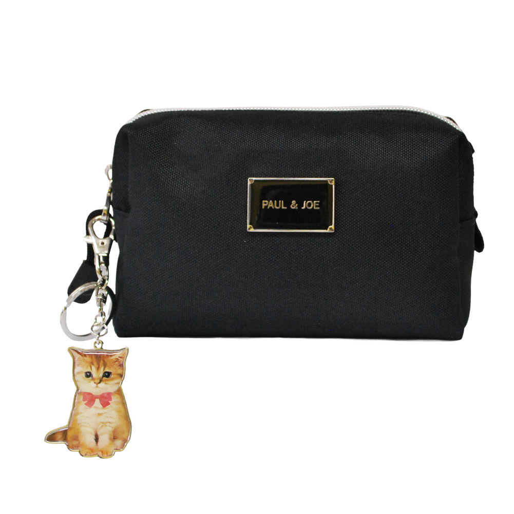 新作8月末入荷分予約販売中 ポールアンドジョー ポーチ レディース ブラント コスメポーチ 化粧ポーチ 黒 ヌネット PAUL&JOE ACCESSOIRES pja-w1322 8月下旬から順次発送