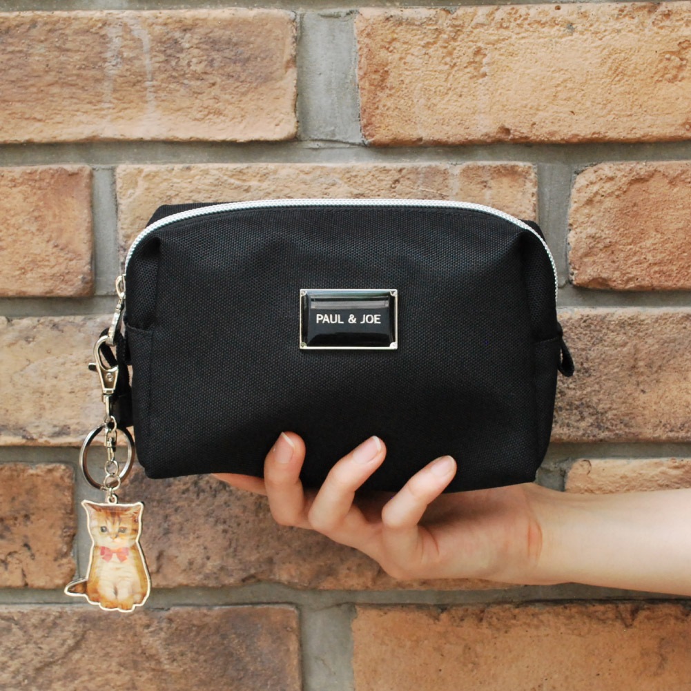 新作8月末入荷分予約販売中 ポールアンドジョー ポーチ レディース ブラント コスメポーチ 化粧ポーチ 黒 ヌネット PAUL&JOE ACCESSOIRES pja-w1322 8月下旬から順次発送