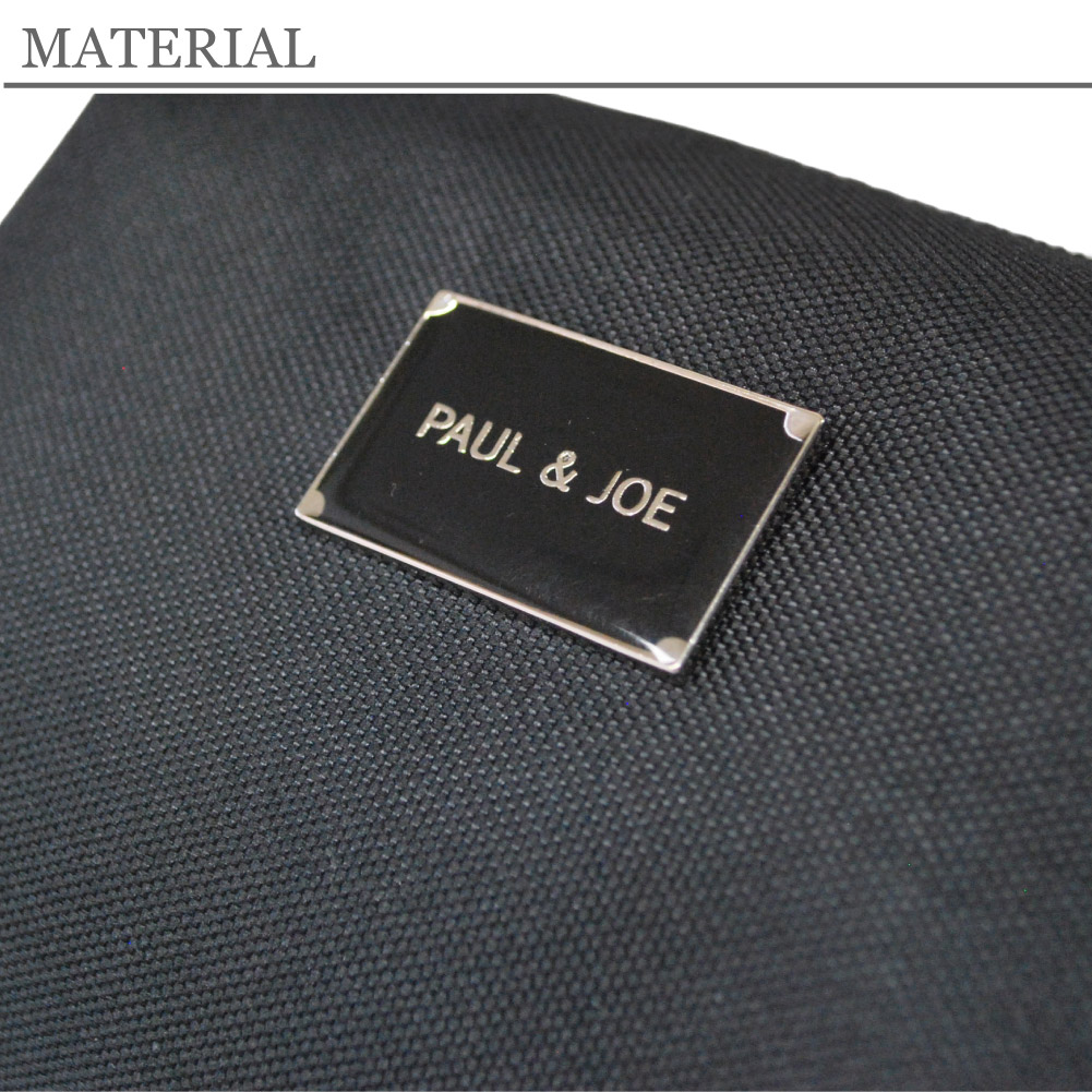 新作8月末入荷分予約販売中 ポールアンドジョー ポーチ レディース ブラント コスメポーチ 化粧ポーチ 黒 ヌネット PAUL&JOE ACCESSOIRES pja-w1322 8月下旬から順次発送